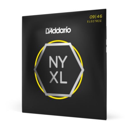 D'Addario NYXL0946 | Nickel Wound Electric Guitar Strings - Super Light Top / Regular Bottom (9-46)