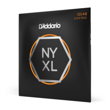 D'Addario NYXL1046 | Nickel Wound Electric Guitar Strings - Regular Light (10-46)