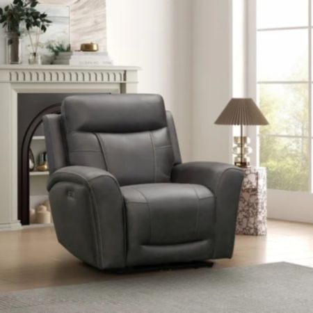 Nico Power Recliner Chair - Grey (108 x 100cm)