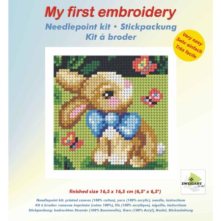 Orchidea Needlepoint Kit | My First Embroidery - Springtime