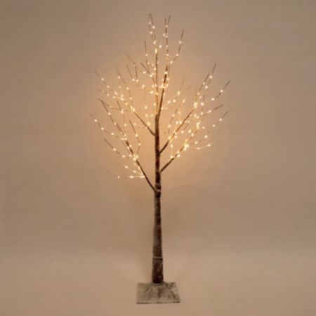 Snow Christmas Tree Light Feature - 120cm