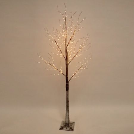 Snow Christmas Tree Light Feature - 150cm