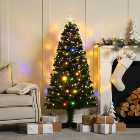 Shimmer Fibre Optic Christmas Tree - 120cm