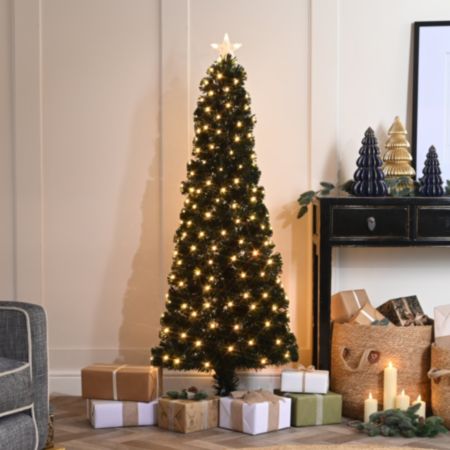 Slim Fibre Optic Christmas Tree - 150cm