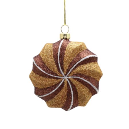 Christmas Ornament (9cm) - Glitter Cookie