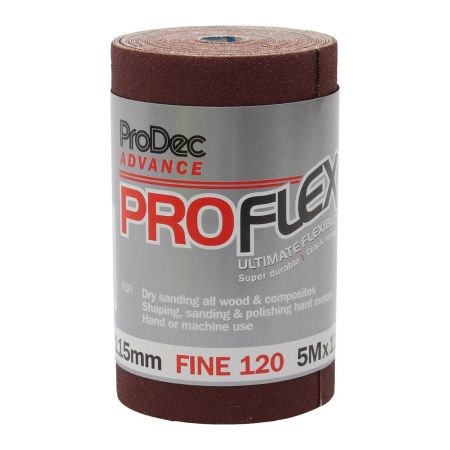 ProDec Advance ProFlex 5m Roll 120 Grit Fine Grade