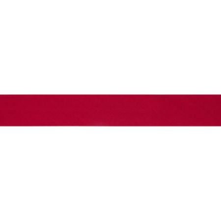 Bias Binding Polycotton Trim | 2.5m x 12mm - Red