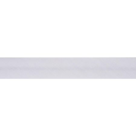 Bias Binding Polycotton Trim | 2.5m x 12mm - White