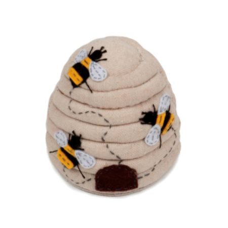 Hobby Gift Pin Cushion (Appliqué) - Beehive