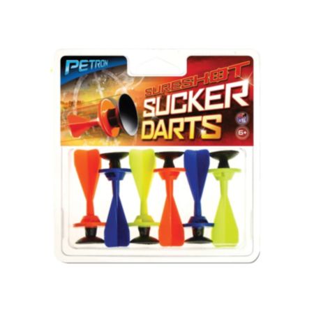 Petron Sureshot Spare Sucker Darts (6 Pack)