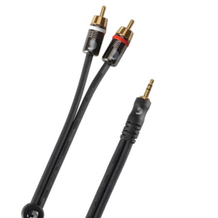D'Addario Dual RCA to Stereo Mini Cable (5 feet)