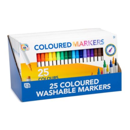 Super Tips Markers - 25 Pack