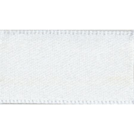 Berisfords Double Faced Satin Ribbon | 30m x 3mm (White)