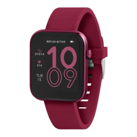 Reflex Active Series 12 Smart Watch - Burgundy Berry