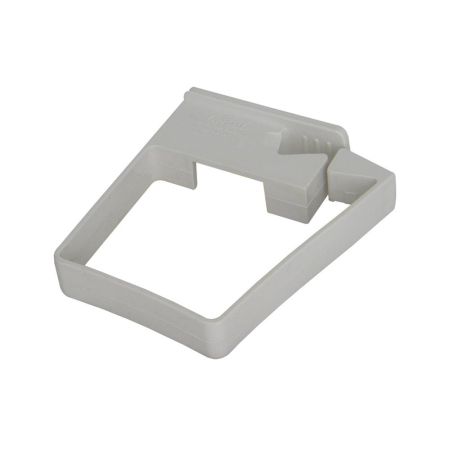 Floplast White Single Fix Pipe Clip - 65mm (RCS3 W)