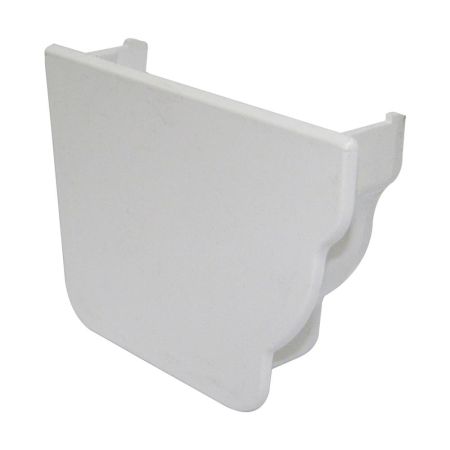 Floplast Niagara White Internal Left Hand Stop End (REN3 W)