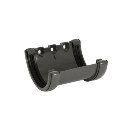 Floplast Anthracite Grey Union Bracket - 112mm (RU1)