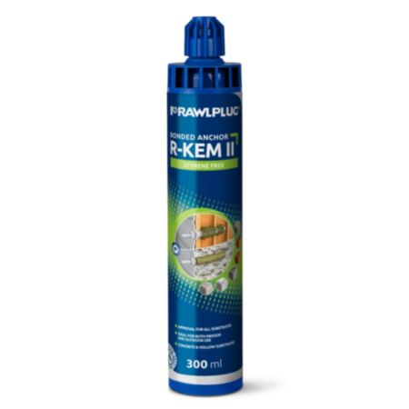 R-KEM-II Polyester Resin Styrene Chemical Resin (300ml)
