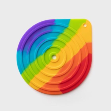 Taylor's Eye Witness Silicone Round Trivet - Rainbow
