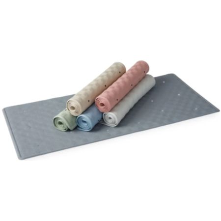 Rubber Bath Mat - Grey (34 x 74cm)