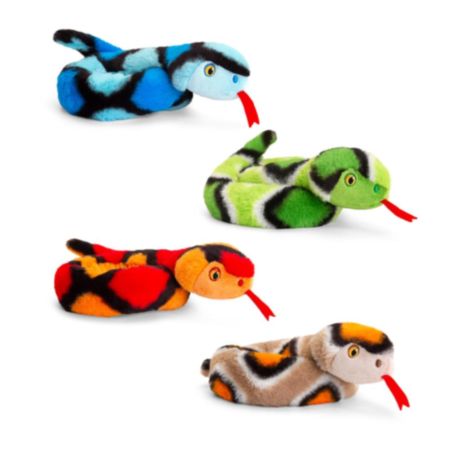 Keel Toys Keeleco Coiled Snakes Assorted - 65cm