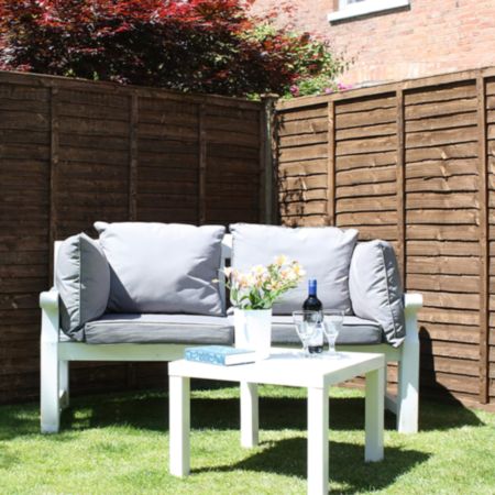 Sturdy Lap Fence Panel Dipped (6' x 4')