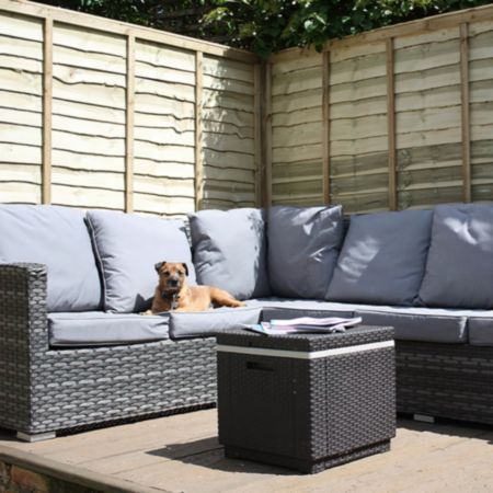 Sturdy Lap Fence Panel Dipped (6' x 6')