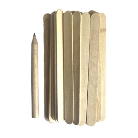 Wooden Plant Labels 125mm x 10mm (With Pencil)