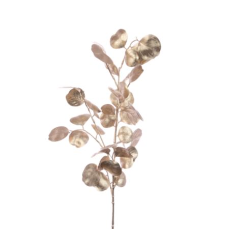 Metallic Eucalyptus Faux Foliage - Champagne (22 x 76cm)