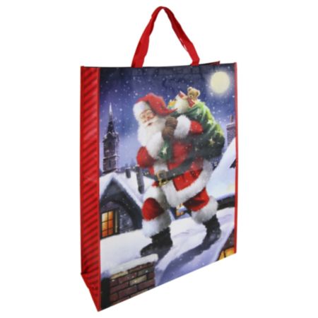 Gift Bag (Jumbo) - Traditional Santa