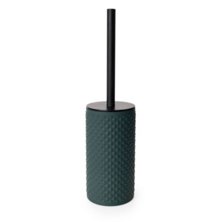 Figaro Toilet Brush & Holder - Pine Green (9.5 x 37 x 9.5cm)
