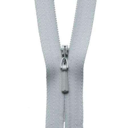 YKK Concealed Zip - Pale Grey (23cm)
