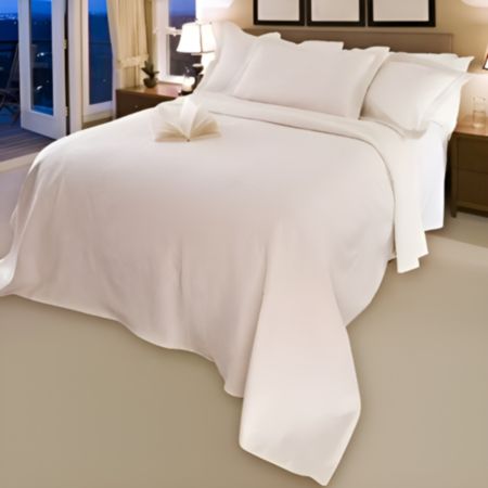 Le Chateau Cream Paisley Bedspread - Double