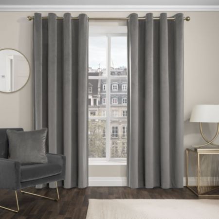 Dune Dimout Eyelet Curtains