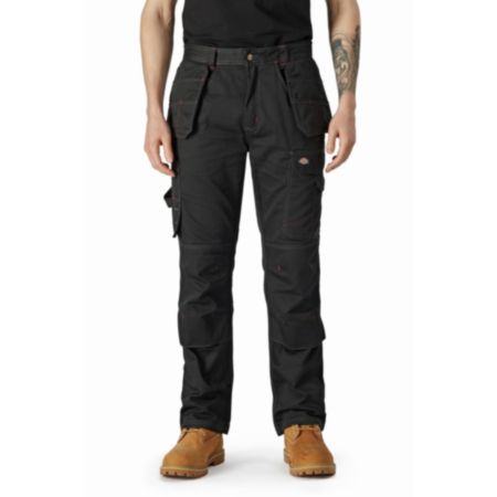Dickies Mens Redhawk Pro Work Trousers - Black