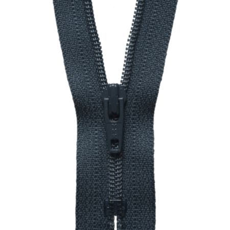 YKK Nylon Dress and Skirt Zip - Charcoal (56cm)