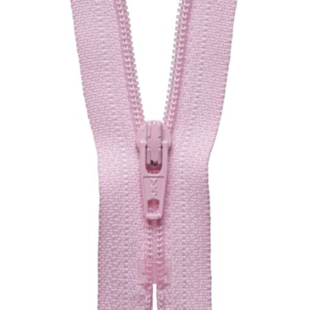 YKK Nylon Dress and Skirt Zip - Mid Pink (15cm)