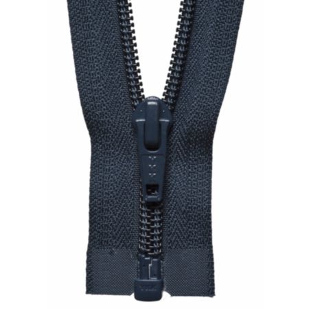 YKK Nylon Open End Zip - Dark Navy (56cm)