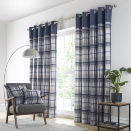 Portfoilo Home Orleans Eyelet Curtains