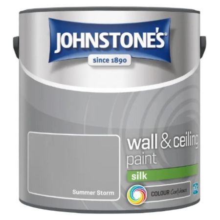 Johnstone's Wall And Ceiling Paint Silk Summer Storm 2.5L