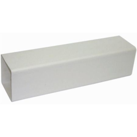FloPlast White Square Downpipe - 65mm (RPS4W)