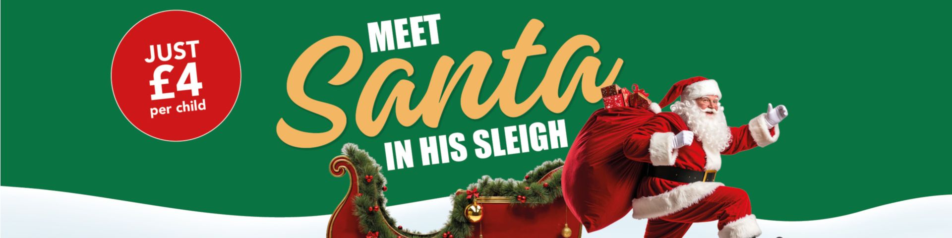 Meet Santa in his Sleigh 2025