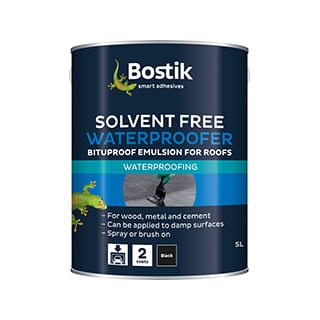Solvent Free W.Proofer For Roofs 5L £11.29