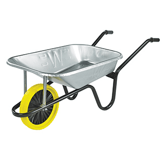 Walsall Contractor Galvanised Barrow 85L Puncture Proof £46.99