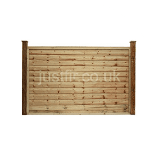 Tanalised Overlap Fence Panel 1.8mt x 1.8mt £19.39 Icon