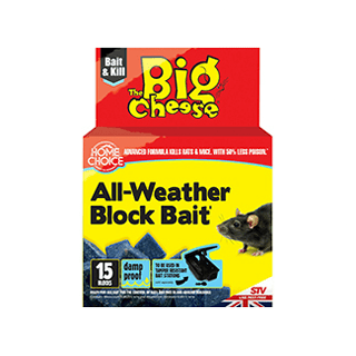 The Big Cheese all weather block bait 15 x 10g £3.79 Icon