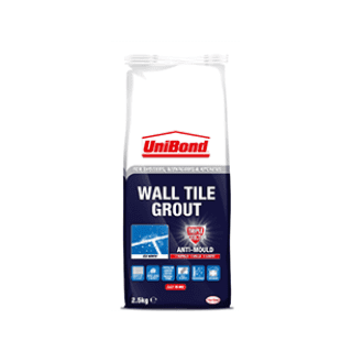 Unibond Anti-Mould WaterProof Tile Grout 2.5kg £3.29
