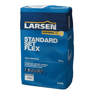 Larsen Standard Flex Multipurpose Tile Adhesive 20kg