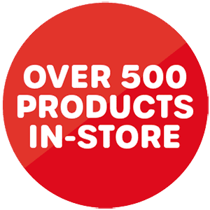 Over 500 products