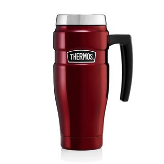 Thermos Stainless King 470ml With Handle - Red